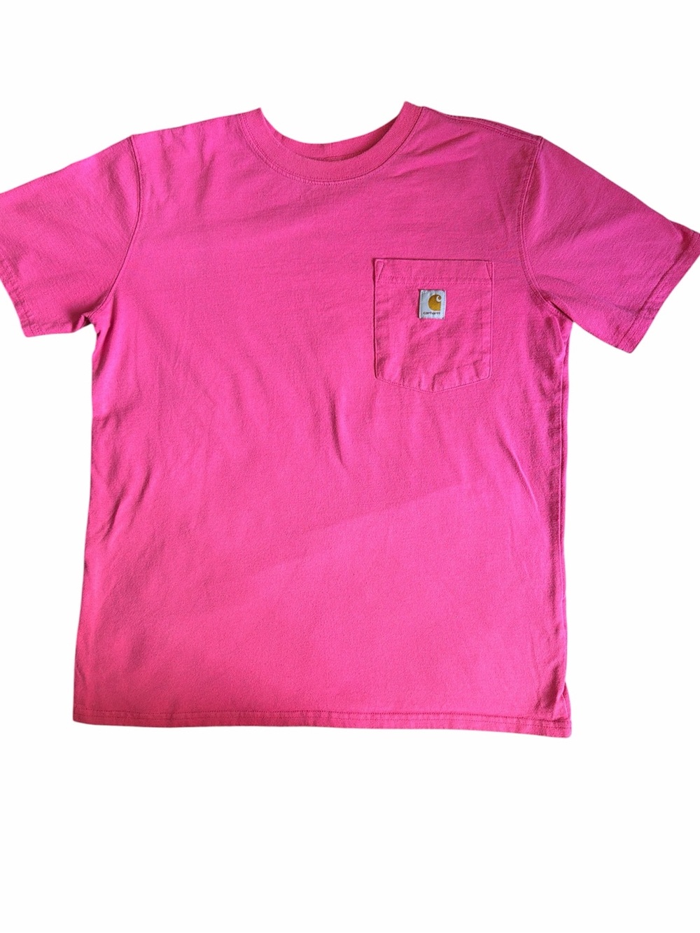 Carhartt K87 Loose Fit Short Sleeve T-Shirt Women’s Medium Electric Fuchsia